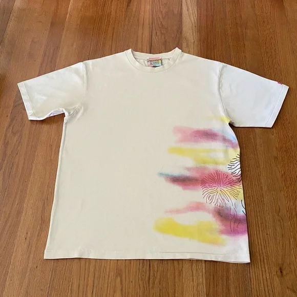 Scotch & Soda Blurred Landscape Artwork T-Shirt - Picture 2 of 11